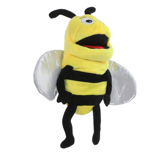 HEMOTON üsch Bienen Handpuppe Interaktive Handpuppe Für Perfekt Zum Geschichtenerzählen Und Für Das Puppenspiel Weiches üschmaterial Ideal Als Handspielzeug von HEMOTON