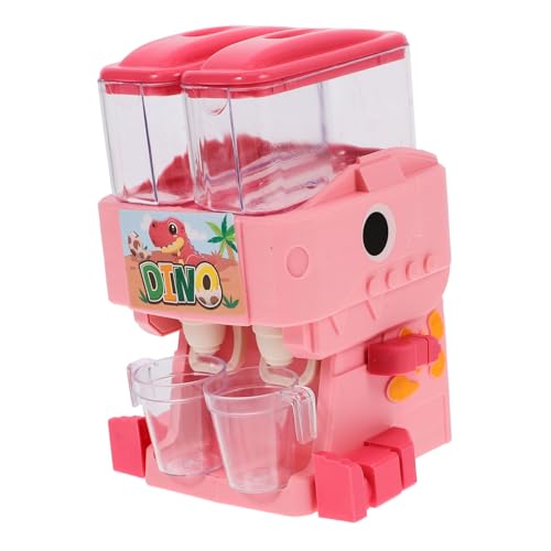 Mini-Dinosaurier-getränkeautomat Badespielzeug Für Babys Spielzeugnahrung Wasserrad Seifenblasenmaschine Für Wasserspielzeug Spielzeugwaschbecken Rosa Abs HEMOTON von HEMOTON