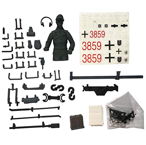 HENG LONG Original ZUBEHÖRPAKET | Set für 1:16 Panzer RC Modell Panzer IV - 3859 | Ersatzteil für Markenmodelle, Taigen, Torro 59-120 von HENG LONG