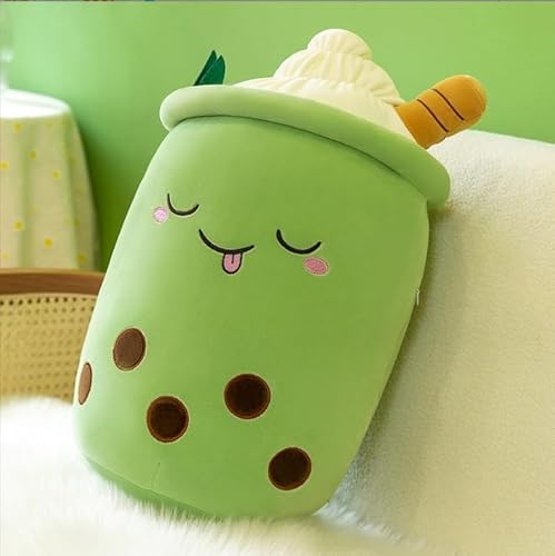 HENGBIRD Bubble Tea Plüschkissen Kuscheltier, Plüschtier Stofftier Boba Tea 25cm ilchtee Tasse Plush Plüschkissen Weich Kuscheltier Plüschkissen Spielzeug für Kinder Weihnachten, Geburtstag (B) von HENGBIRD