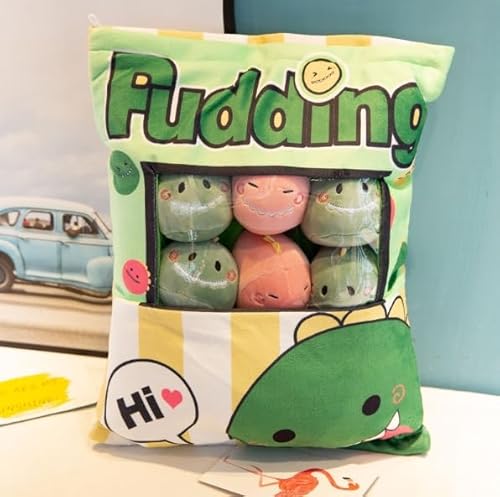 HENGBIRD Pudding Kissen, Dinosaurier Pudding Dinosaurier Kissen Cute Kawaii Plushie SüßE Sachen Plushies Squishmallo Cute Stuff Sachen Squishy Mellow Kawaii Kuscheltier Plush Kissen HENGBIRD Pudding Kissen, Dinosaurier Pudding Dinosaurier Kissen Cute Kawaii Plushie SüßE Sachen Plushies Squishmallo Cute Stuff Sachen Squishy Mellow Kawaii Kuscheltier Plush Kissen von HENGBIRD