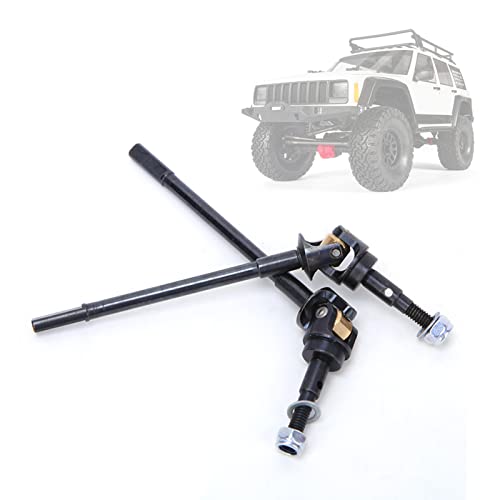 HERCHR 2pcs RC Universal Welle Front CVD, 107 mm/4,2 Zoll Antriebswelle Hundeknochenverbindung Stahlstahlteile für SCX10 II 90046 90047 RC -Automodell HERCHR 2pcs RC Universal Welle Front CVD, 107 mm/4,2 Zoll Antriebswelle Hundeknochenverbindung Stahlstahlteile für SCX10 II 90046 90047 RC -Automodell von HERCHR
