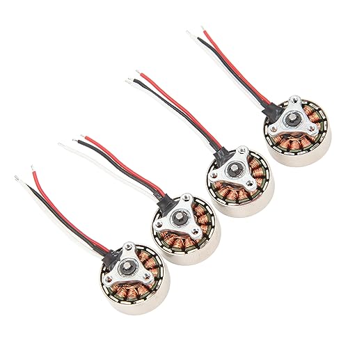 HERCHR Mini RC Quadcopter Drohnenmotor, 4 Stück 7,4 V 0,3 A 0,5 Ω Micro 1503 Bürstenloser Motor RC Elektromotor Für 4 Achsen RC Flugzeuge Multirotor Drohne von HERCHR