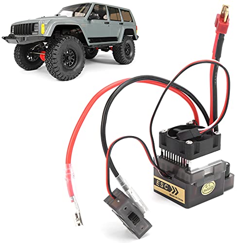 HERCHR Zweiwege-Bürsten-ESC, Hochspannungsversion 320A Zweiwege-Bürsten-ESC mit Bremskühlgebläse mit Schaltfunktion für Fahrzeugschiffsmodell HERCHR Zweiwege-Bürsten-ESC, Hochspannungsversion 320A Zweiwege-Bürsten-ESC mit Bremskühlgebläse mit Schaltfunktion für Fahrzeugschiffsmodell von HERCHR