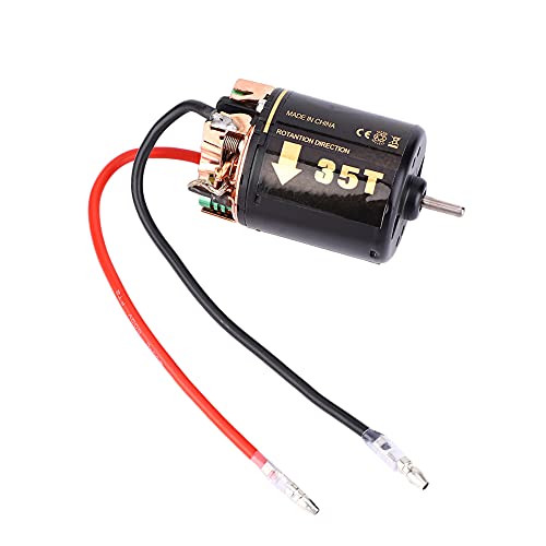 HERCHR RC-Elektromotoren, Universal 540 Bürstenloser Motor RC-Modellautomotor 35T 45T 55T RC-Modellautozubehör Für Große LKWs/Kletterautomodelle(35T) von HERCHR