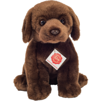 HERMANN TEDDY 91958 Labrador sitzend dunkelbraun 25 cm von HERMANN TEDDY®