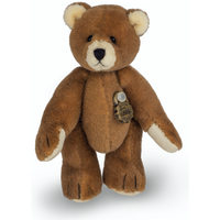 HERMANN TEDDY 15417 Teddy braun 6 cm von HERMANN TEDDY