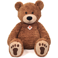 HERMANN TEDDY 913214 Teddy braun mit Tatzen 75 cm von HERMANN TEDDY