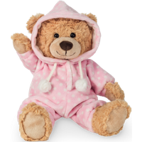 HERMANN TEDDY 91386 Schlafanzugbär rosa 30 cm von HERMANN TEDDY