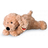 Hermann Teddy 91928 Schlenkerhund beige 28 cm von HERMANN TEDDY