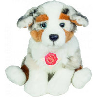 Hermann Teddy 91935 Australian Shepherd Welpe sitzend 22 cm von HERMANN TEDDY