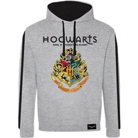 HP Hogwarts Grey Pullover Hoodie S von HEROES INC.EU