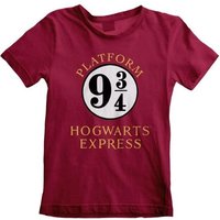 HP Kids Hogwarts Ex Maroon T-Shirt 11-13 Years von HEROES INC.EU