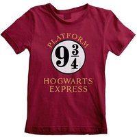 HP Kids Hogwarts Ex Maroon T-Shirt 3-4 Years von HEROES INC.EU