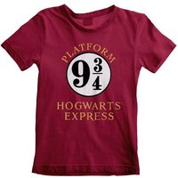 HP Kids Hogwarts Ex Maroon T-Shirt 5-6 Years von HEROES INC.EU