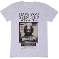 HP Sirius Black Poster Grey T-Shirt L von HEROES INC.EU