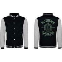 HP Slytherin Quidditch Black Jacket L von HEROES INC.EU