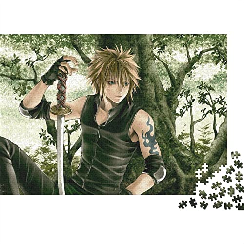 1000 Teile Final Fantasy Puzzles Für Erwachsene Teenager Game Stress Relief Familie Puzzle Spiel Wandkunst 1000 Stück Puzzle Pädagogisches Spiel Spielzeug Geschenk 1000pcs (75x50cm) von HESHS