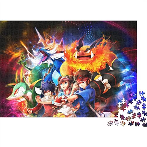 500 Teile Cartoon Puzzles Für Erwachsene Teenager Anime Stress Relief Familie Puzzle Spiel Wandkunst 500 Stück Puzzle Pädagogisches Spiel Spielzeug Geschenk 500pcs (52x38cm) von HESHS