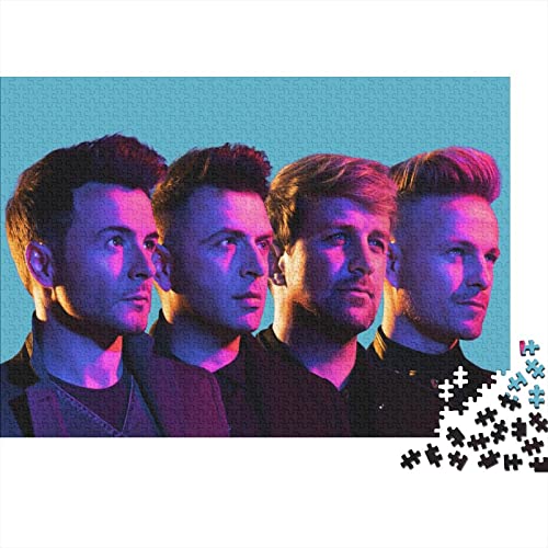 500 Teile Westlife Puzzles Für Erwachsene Teenager Band Stress Relief Familie Puzzle Spiel Wandkunst 500 Stück Puzzle Pädagogisches Spiel Spielzeug Geschenk 500pcs (52x38cm) von HESHS