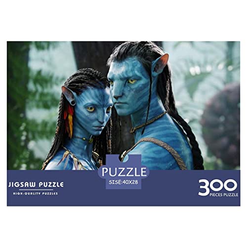 Avatar 300 Teile Puzzles Shaped Premium Wooden Puzzle Jake Sully,Birthday Present,Wall Art for Adults Difficult and Challenge Gifts 300pcs (40x28cm) von HESHS