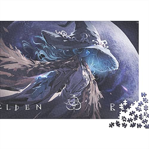 Elden Ring Puzzle 300 Teile,Game Characters Puzzles Für Erwachsene,Impossible Puzzle,Geschicklichkeitsspiel Für Die Ganze Familie,Legespiel Home Dekoration Puzzles 300pcs (40x28cm) von HESHS