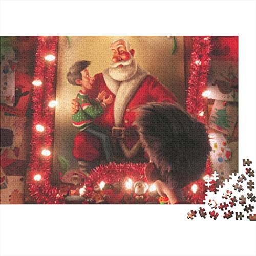 Puzzle Arthur Christmas Spielzeug 1000 Teile Puzzles Für Erwachsene Und Jugendliche Geburtstag Geschenk Anime Premium Holz Puzzle Schwierig Und Herausforderung 1000pcs (75x50cm) von HESHS