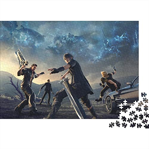 Puzzle Final Fantasy Puzzles 1000 Teile Erwachsene Puzzle 1000 Teile Puzzle Game Puzzles Für Erwachsene Und Jugendliche Premium Holzgeschenke 1000pcs (75x50cm) von HESHS