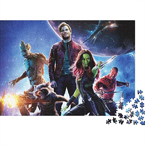 Puzzle Guardians of The Galaxy Puzzles 500 Teile Erwachsene Puzzle 500 Teile Puzzle Groot Puzzles Für Erwachsene Und Jugendliche Premium Holzgeschenke 500pcs (52x38cm) von HESHS