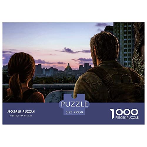 Puzzle The Last of Us Spielzeug 1000 Teile Puzzles Für Erwachsene Und Jugendliche Geburtstag Geschenk Game Characters Premium Holz Puzzle Schwierig Und Herausforderung 1000pcs (75x50cm) von HESHS