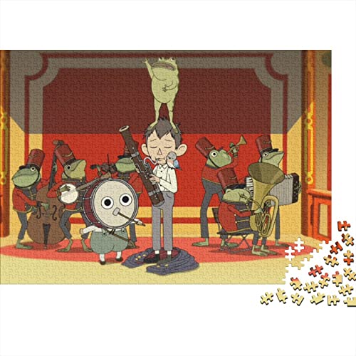 Puzzles Für Erwachsene Over The Garden Wall Puzzle 1000 Teile,cartoon Puzzles,Premium Holzpuzzle Puzzle,Geburtstagsgeschenk,Schwierige Und Herausforderung Geschenke Spielzeug 1000pcs (75x50cm) von HESHS