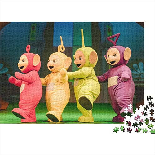 Teletubbies 1000 Teile Puzzle Für Erwachsene Anime Premium Holzpuzzle Große Puzzles Jugendliche Pädagogisches Spiel Spielzeug Geschenk Für Wanddekoration Geburtstagsgeschenk 1000pcs (75x50cm) von HESHS