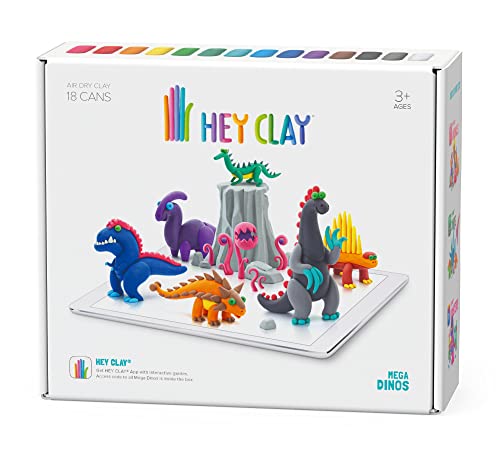 HEY CLAY PLASTMASSE MEGA DINOS von Hey Clay