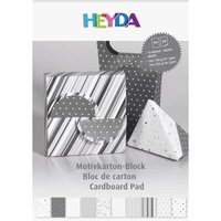 BRUNNEN 204712106 HEYDA Motivkarton-Block A4 100/220g/qm 20 Blatt anthrazit BRUNNEN 204712106 HEYDA Motivkarton-Block A4 100/220g/qm 20 Blatt anthrazit von HEYDA