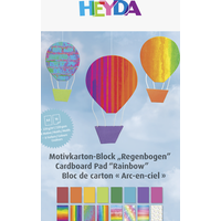 BRUNNEN 204712107 HEYDA KartonBlock Regenbogen 16 Blatt, A4 BRUNNEN 204712107 HEYDA KartonBlock Regenbogen 16 Blatt, A4 von HEYDA