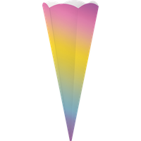 BRUNNEN 204870189 HEYDA Schultüten-Zuschnitt | 69 cm, 400 g/m², regenbogen BRUNNEN 204870189 HEYDA Schultüten-Zuschnitt | 69 cm, 400 g/m², regenbogen von HEYDA