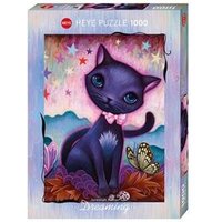 HEYE 29687 Black Kitty Standard 1000 Teile von HEYE