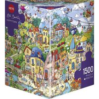 HEYE 29744 Puzzle 1500 Teile Happytown Triangular HEYE 29744 Puzzle 1500 Teile Happytown Triangular von HEYE
