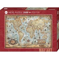 HEYE 29845 Puzzle 2000 Teile The World Standard HEYE 29845 Puzzle 2000 Teile The World Standard von HEYE