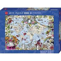 HEYE 299132 Puzzle 2000 Teile Quirky World HEYE 299132 Puzzle 2000 Teile Quirky World von HEYE