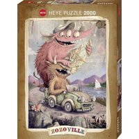 HEYE 299385 Puzzle 2000 Teile Zozoville Road Trippin HEYE 299385 Puzzle 2000 Teile Zozoville Road Trippin von HEYE