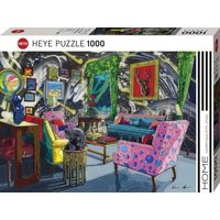 HEYE 299736 Puzzle 1000 Teile Room With Deer HEYE 299736 Puzzle 1000 Teile Room With Deer von HEYE