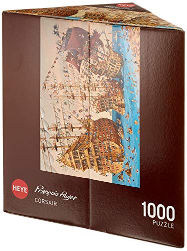 Heye 29570 - Dreieckspuzzle, Francois Ruyer, Corsair, 1000 Teile von HEYE