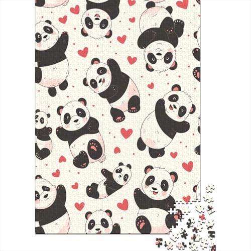 Panda Puzzle 1000 Teile Puzzles Für Erwachsene Klassische Puzzles 1000 Teile Erwachsene Puzzlespiel Erwachsene 1000 Teile Erwachsenen Puzzlespiel Puzzel 1000pcs (75x50cm) von HEYLInUP