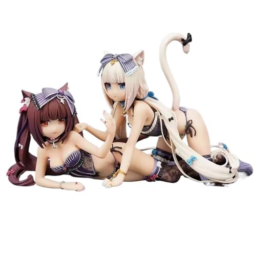 HEYSHENG Ecchi Figur Nsfw Anime Mädchen Figur Süße Puppe Dekor Modell Cartoon Anime Mädchen Sammlung 13cm/5in(2pcs) von HEYSHENG