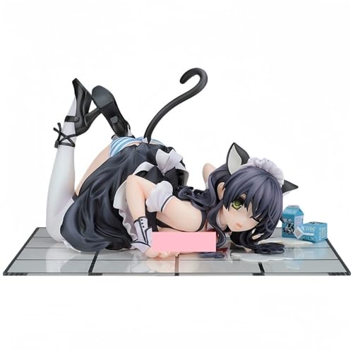 HEYSHENG Nsfw Ecchi Actionfiguren Wohnkultur Sammlerstück Anime Figur Mädchen Sammlung Puppe Geschenk 18cm/7in(Black) von HEYSHENG