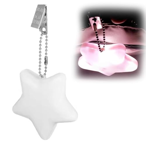 HFDHD LED-Taschenlicht mit Touch-Sensor, automatisches Sensor-Handtaschenlicht, Mini-LED-Taschenlampe mit Touch-Funktion, kleine tragbare Touch-Taschenlampe als Zubehör (Pentagram) von HFDHD