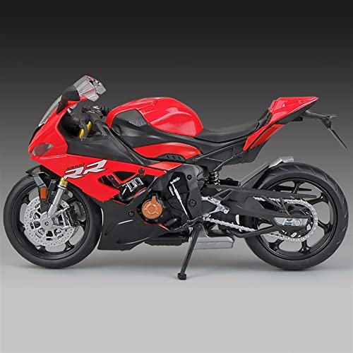 HFMXZHI Motorrad-Modell 1:12 Für BMW S1000RR Legierung Automodell Diecast Auto Spielzeug Für Jungen Geburtstagsgeschenk Spielzeug Auto Sammlung(Rosso) von HFMXZHI