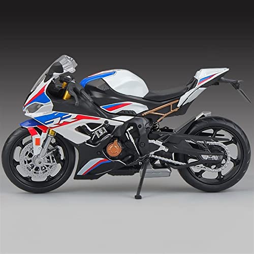 HFMXZHI Motorrad-Modell 1:12 Für BMW S1000RR Legierung Automodell Diecast Auto Spielzeug Für Jungen Geburtstagsgeschenk Spielzeug Auto Sammlung(White) von HFMXZHI