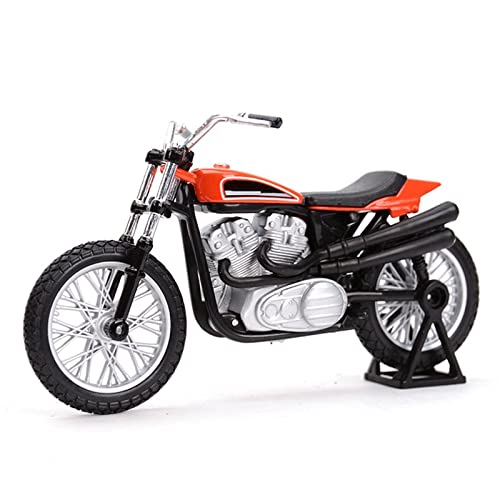 HFMXZHI Motorrad-Modell 1:18 1972 Für Harley XR750 Die Cast Fahrzeuge Sammler Hobbies Motorrad Modell Spielzeug von HFMXZHI